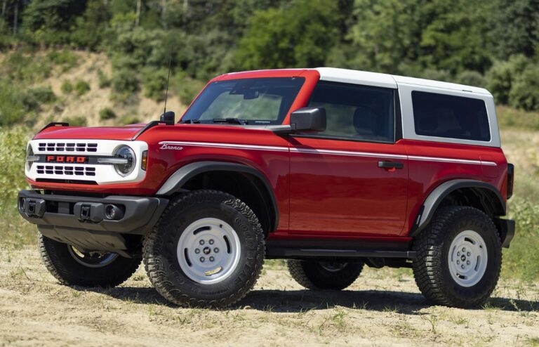 2027 Ford Bronco Heritage Edition Changes